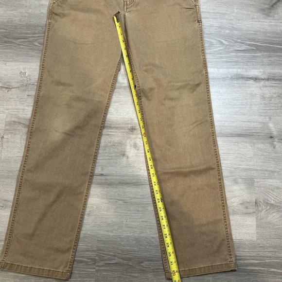 Toad & Co Mens Pants Brown 33 X 34 Organic Cotton Blend Mission Ridge‎ - Picture 2 of 7